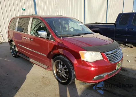 2013 Chrysler Town & Country Touring L из США, поврежденный, VIN 2C4RC1CG7DR692668